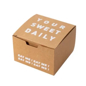 กล่องขนม คุกกี้ ของขวัญ พิมพ์ลายขนาดเล็กน่ารัก