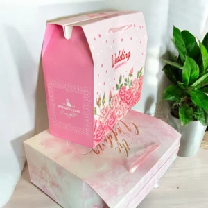 กล่องใส่ของรับไหว้ มีหูหิ้ว สวยมาก